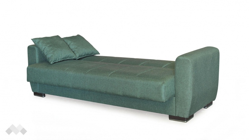 Диван Монца триместни зелен - изглед 5