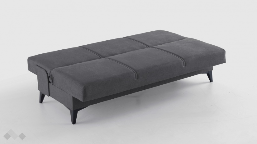 Клик-клак канапе Мерит триместни сив - изглед 5