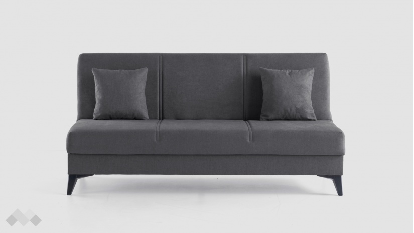 Клик-клак канапе Мерит триместни сив - изглед 3