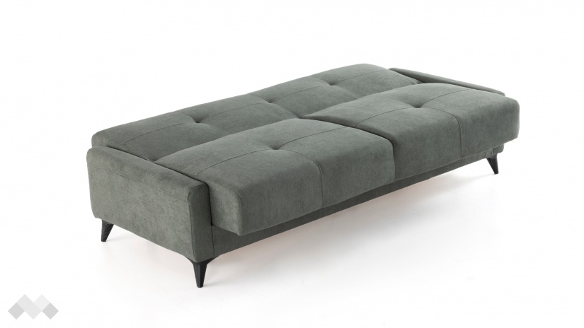 Клик-клак канапе Нейт триместни зелен - изглед 4 - МебелМаг Клик-клак канапе Нейт триместни зелен - изглед 4