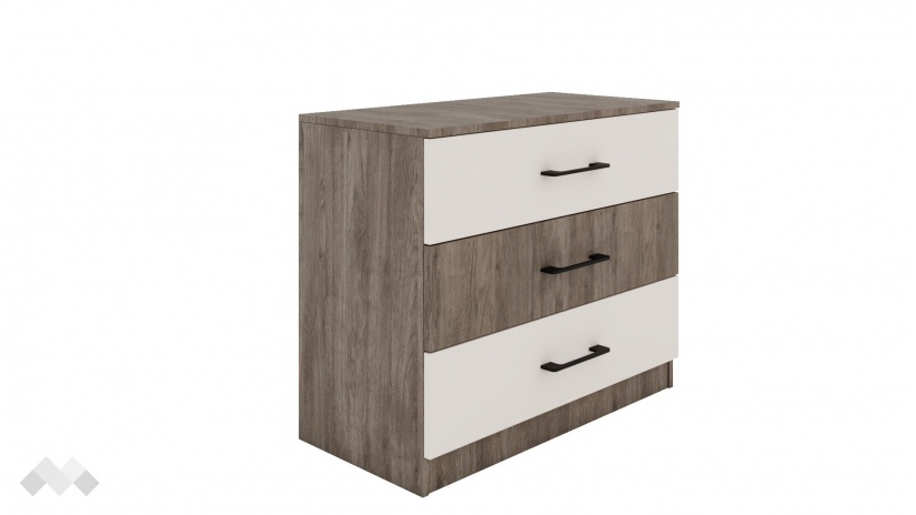 Спален комплект Комо К1 орех селект тъмен с кашмир - изглед 10