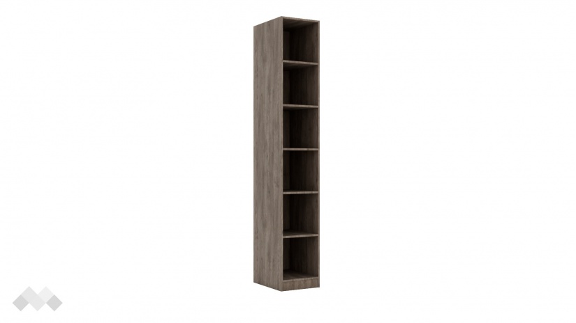 Спален комплект Комо К3 орех селект тъмен с кашмир - изглед 12