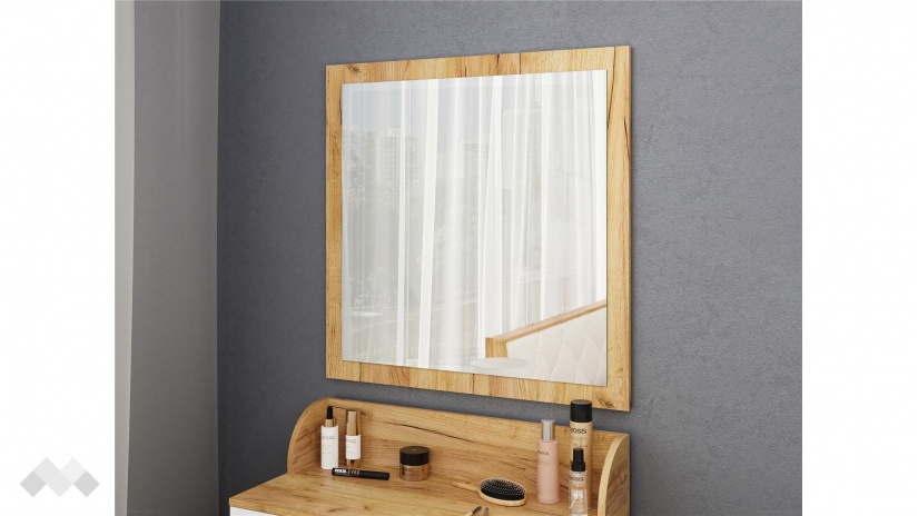 Огледало Моник златен дъб - изглед 1