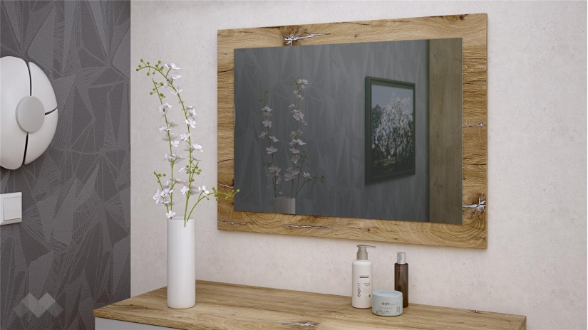 Огледало Селтик келтски дъб - изглед 1 - МебелМаг Огледало Селтик келтски дъб - изглед 1