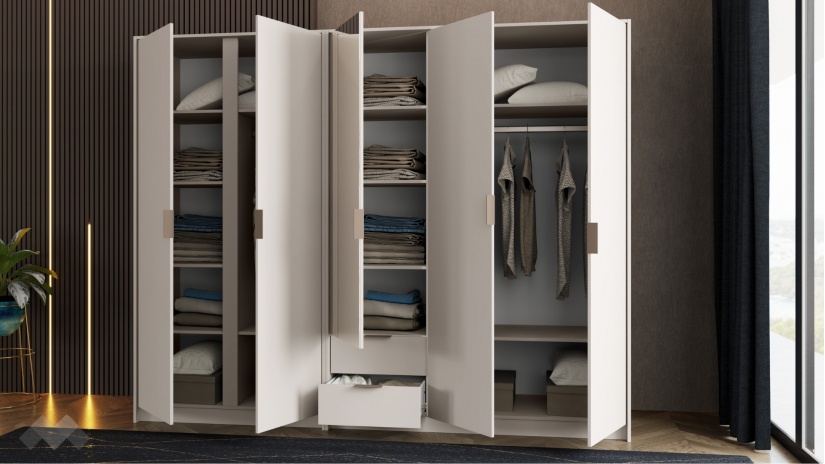 Гардероб Кашмир петкрилни кашмир - изглед 2