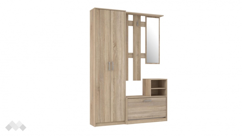 Портманто Нико дъб сонома - изглед 3