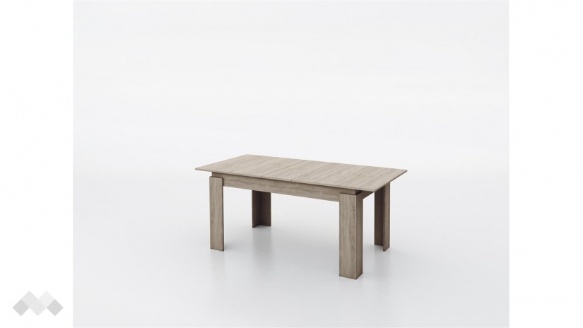 Трапезна маса Тампа разтегателни тъмна сонома - изглед 2