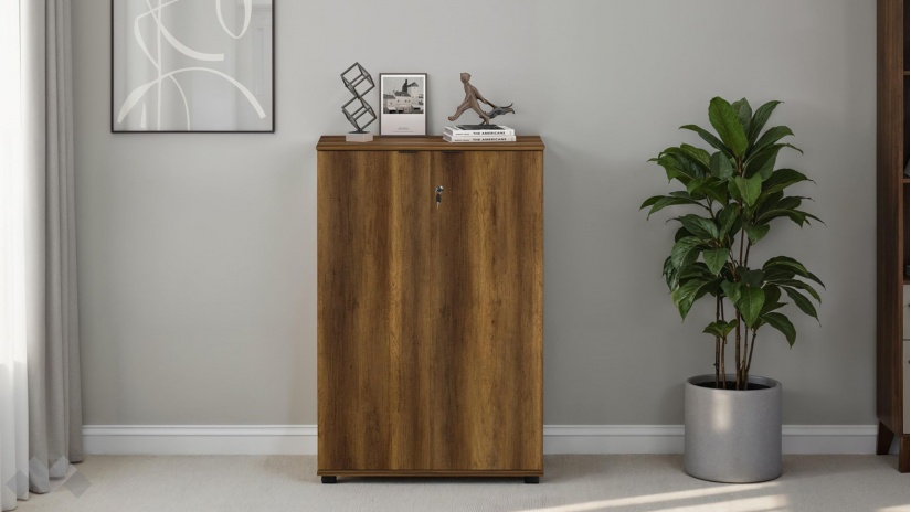 Скрин със заключване Рио орех осло - изглед 2