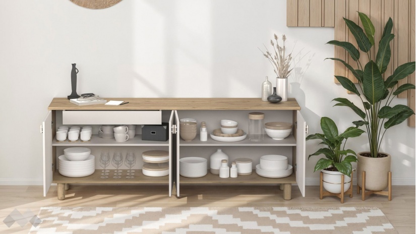 Скрин Бохем дъб флорида с пясъчно сиво - изглед 3