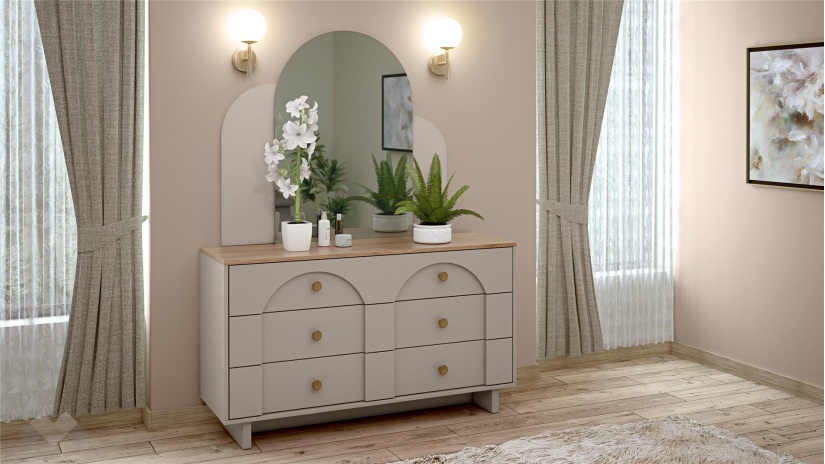 Скрин Рена дъб кадис с пясъчен камък - изглед 1