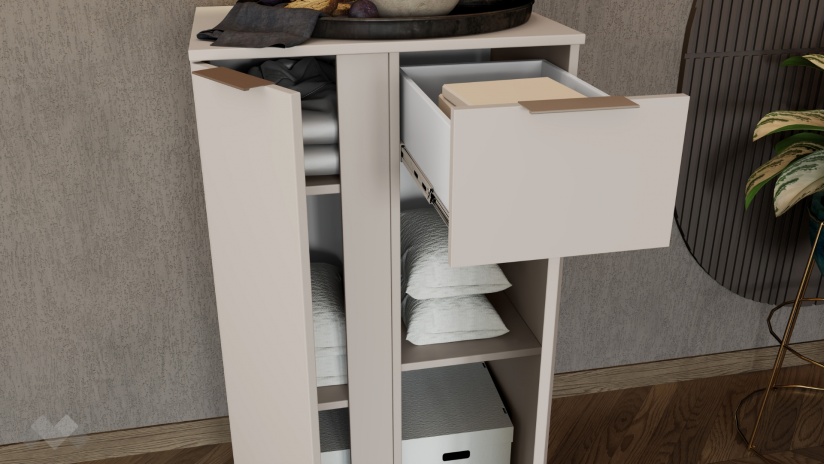 Скрин Кашмир кашмир - изглед 3 - МебелМаг Скрин Кашмир кашмир - изглед 3