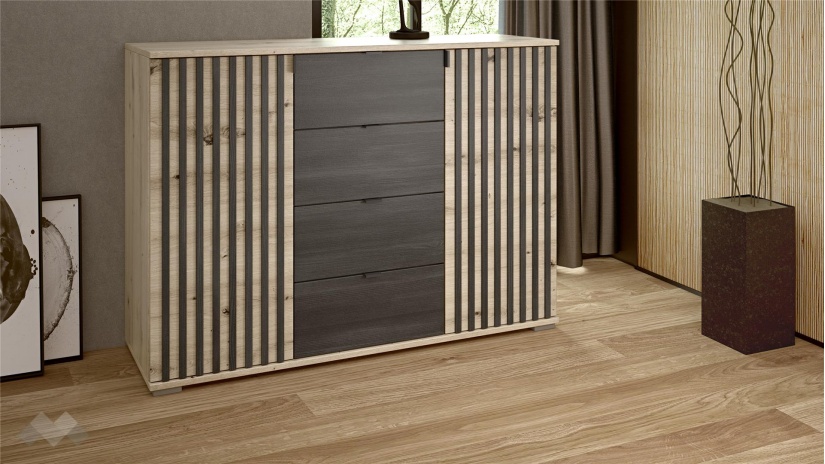 Скрин Верона дъб артисан с тъмен норвежки бор - изглед 1