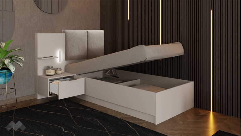 Спален комплект Кашмир K1 кашмир - изглед 6 - МебелМаг Спален комплект Кашмир K1 кашмир - изглед 6