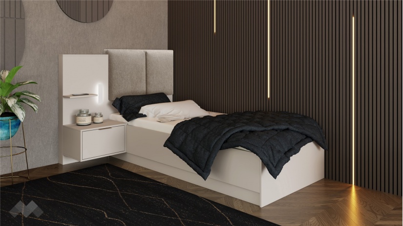 Спален комплект Кашмир K1 кашмир - изглед 4 - МебелМаг Спален комплект Кашмир K1 кашмир - изглед 4