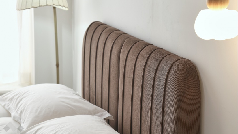 Тапицирана спалня 160/200 Виона с включен матрак Sleep Nuvia 160/200 кафяв - изглед 5