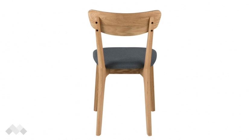 Трапезен стол Аристо тъмно сив - изглед 5