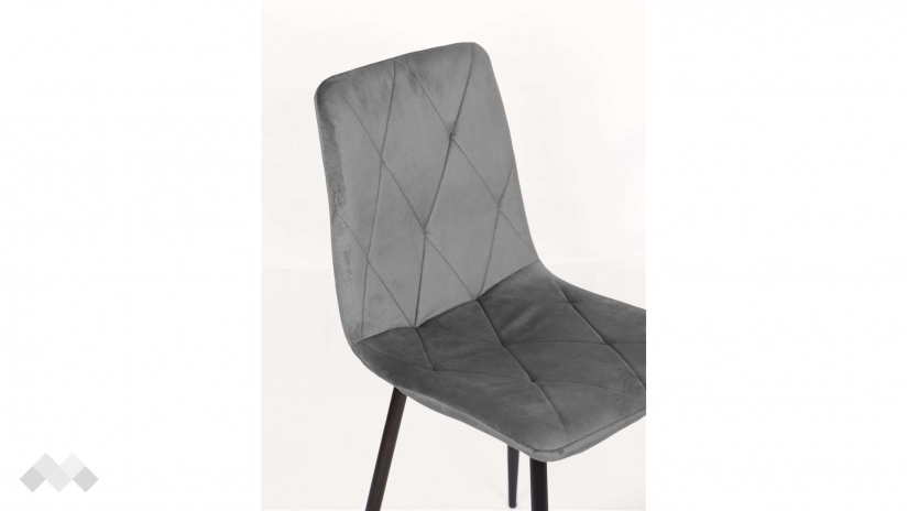 Трапезен стол Брикс сив - изглед 6