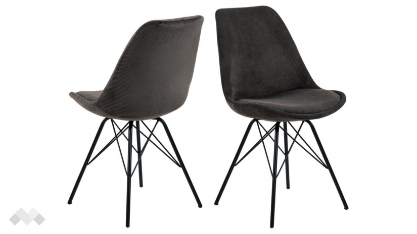 Трапезен стол Ерис антрацит - изглед 2