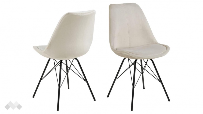 Трапезен стол Ерис крем - изглед 2