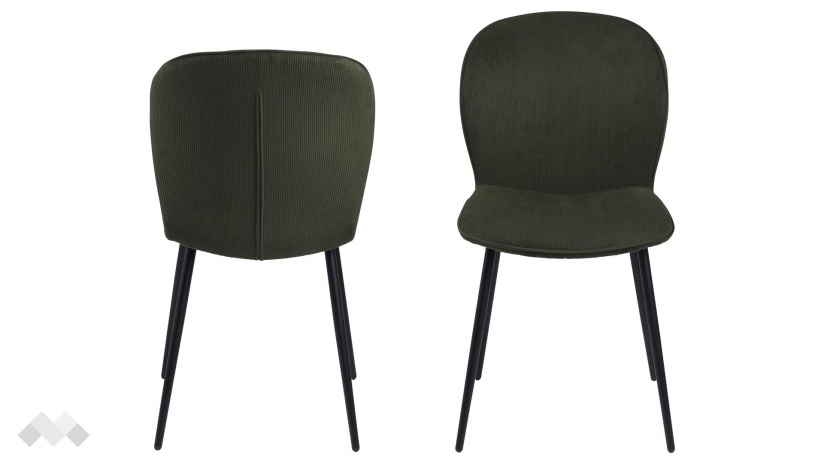 Трапезен стол Феникс зелен - изглед 2