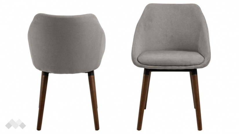 Трапезен стол Нилс сив - изглед 1 - МебелМаг Трапезен стол Нилс сив - изглед 1