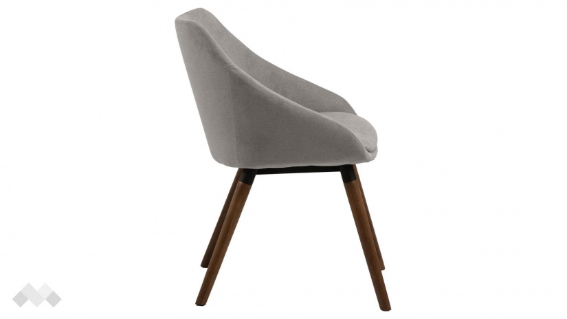 Трапезен стол Нилс сив - изглед 3 - МебелМаг Трапезен стол Нилс сив - изглед 3