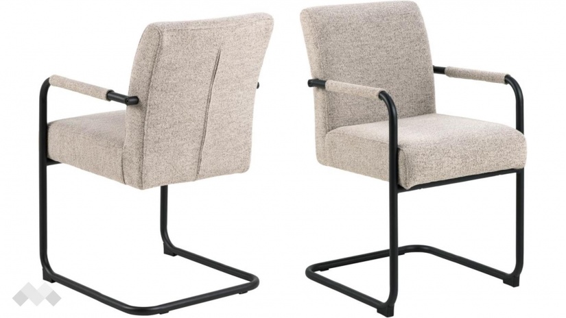 Трапезен стол Адел бежов - изглед 2