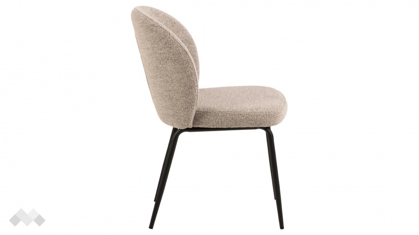 Трапезен стол Патриша светло кафяв - изглед 3