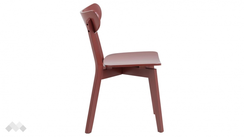 Трапезен стол Роксби теракота - изглед 3