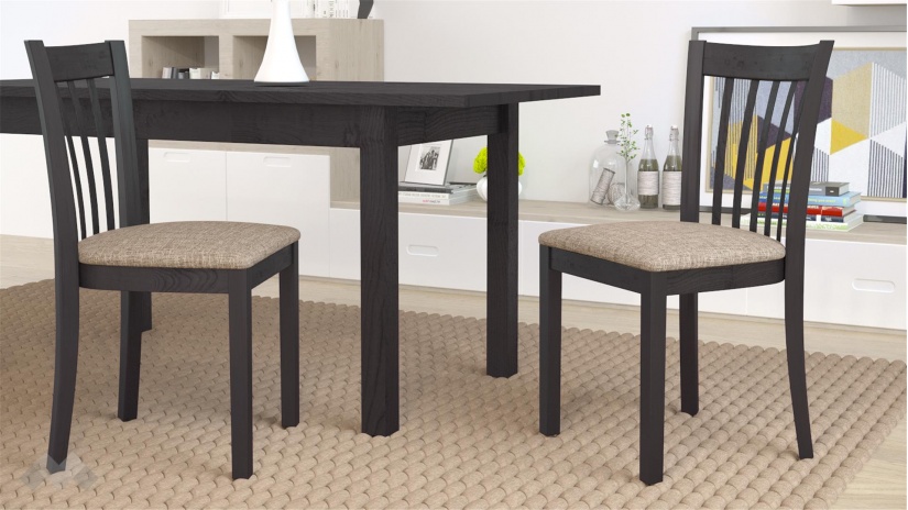 Трапезен стол Руди 2 венге - изглед 1