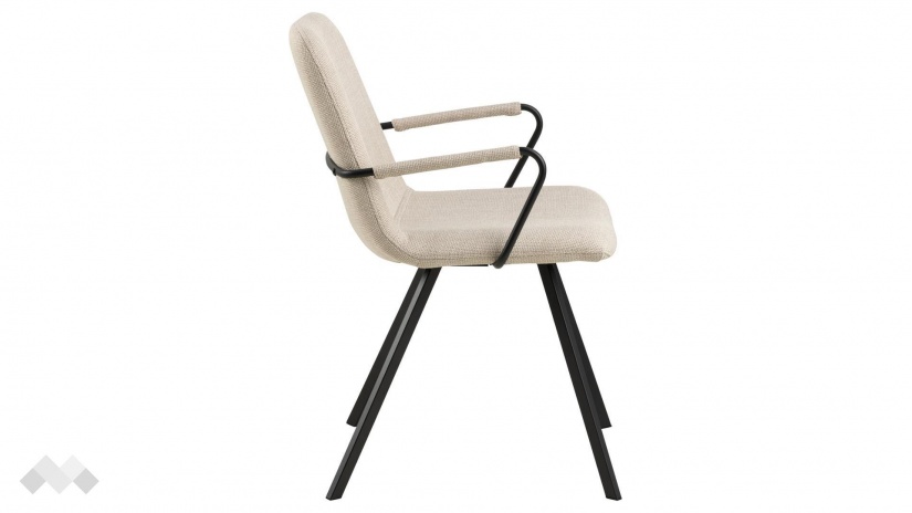 Трапезен стол Селина бежов - изглед 3