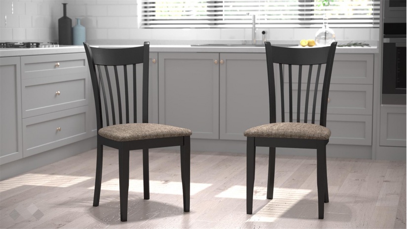 Трапезен стол Страдивариус венге - изглед 2