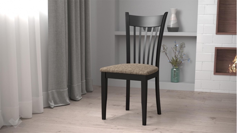 Трапезен стол Страдивариус венге - изглед 1