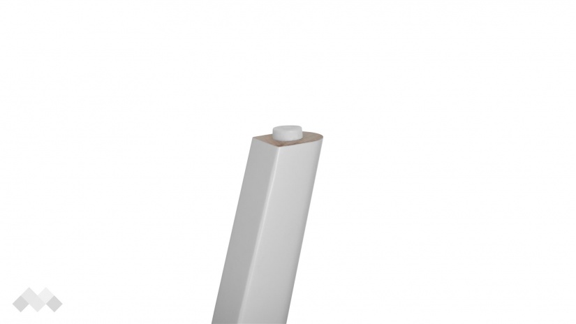 Трапезен стол Валенсия зелен с бяло - изглед 4