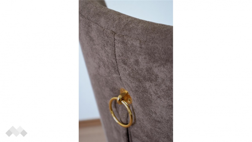 Трапезен стол Вая кафяв - изглед 4