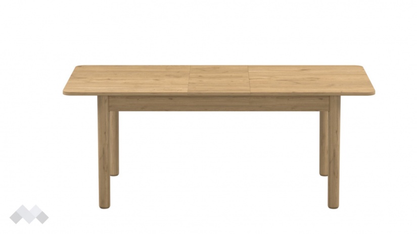 Трапезна маса Бохем разтегателни дъб флорида - изглед 3 - МебелМаг Трапезна маса Бохем разтегателни дъб флорида - изглед 3