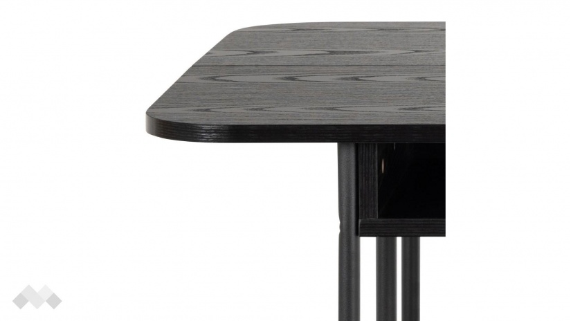 Трапезна маса Дарлингтън неразтегателни дъб черен мат - изглед 6