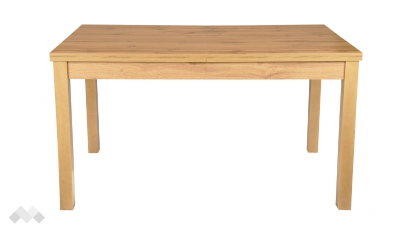 Трапезна маса Илейн разтегателни светъл вотан - изглед 2 - МебелМаг Трапезна маса Илейн разтегателни светъл вотан - изглед 2