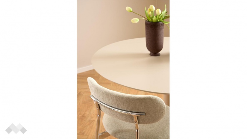 Трапезна маса Илита неразтегателни бежов мат - изглед 6