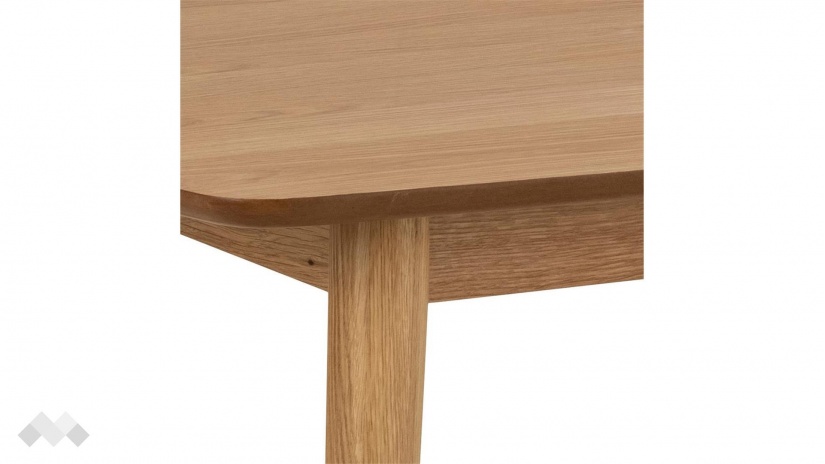 Трапезна маса Нагано неразтегателни дъб натурал - изглед 3