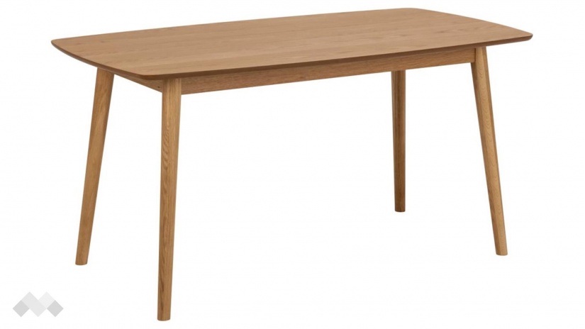 Трапезна маса Нагано неразтегателни дъб натурал - изглед 1