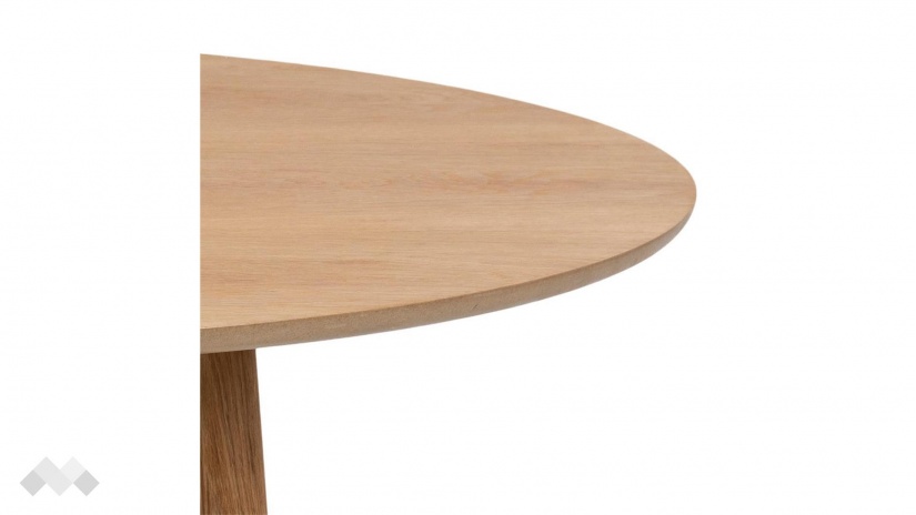 Трапезна маса Нагано неразтегателни дъб натурал - изглед 5