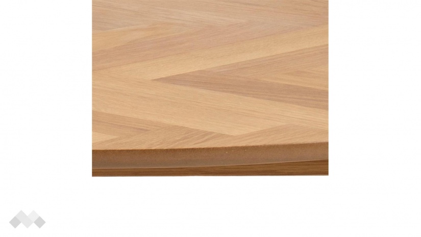 Трапезна маса Нагано неразтегателни дъб натурал - изглед 6