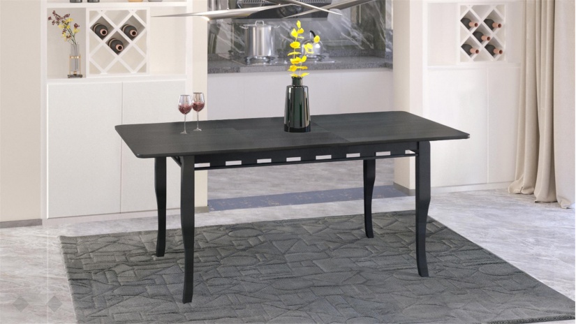 Трапезна маса Париж L разтегателни венге - изглед 2