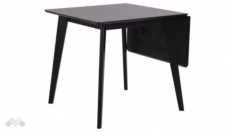 Трапезна маса Роксби разтегателни черен мат - изглед 2