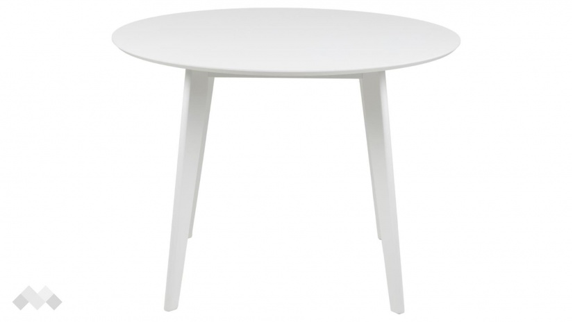 Трапезна маса Роксби неразтегателни бял - изглед 2
