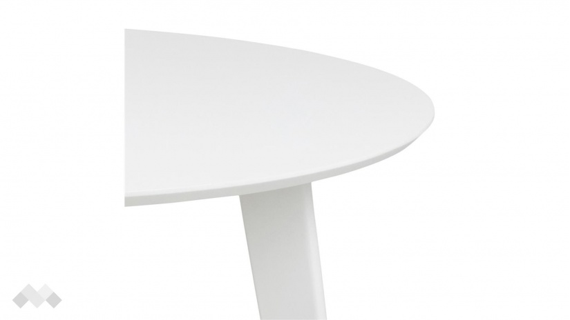 Трапезна маса Роксби неразтегателни бял - изглед 5