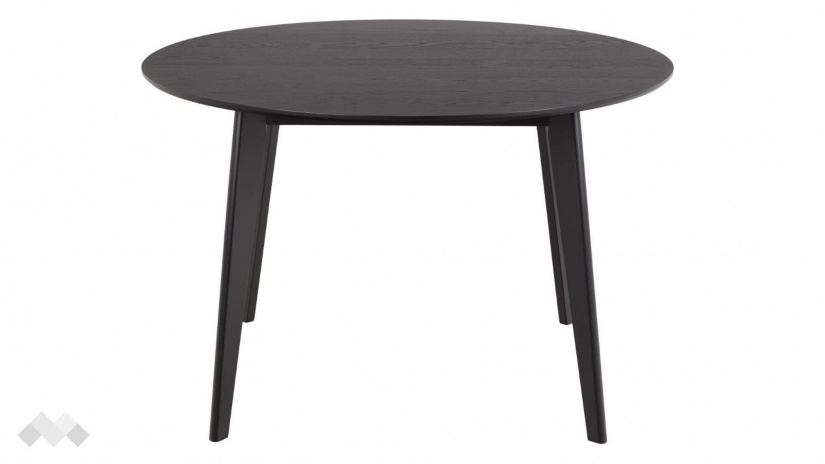 Трапезна маса Роксби неразтегателни черен мат - изглед 2