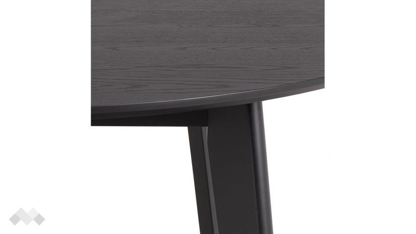 Трапезна маса Роксби неразтегателни черен мат - изглед 5