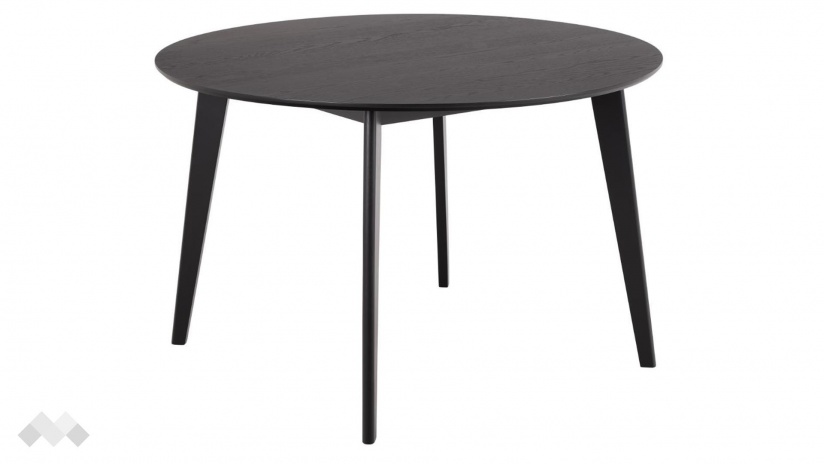 Трапезна маса Роксби неразтегателни черен мат - изглед 1